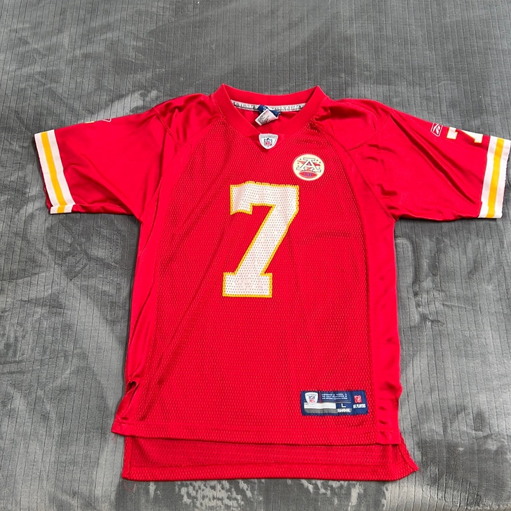 Reebok KC Chiefs #7 Matt Cassel Youth Large (14/16) Jersey